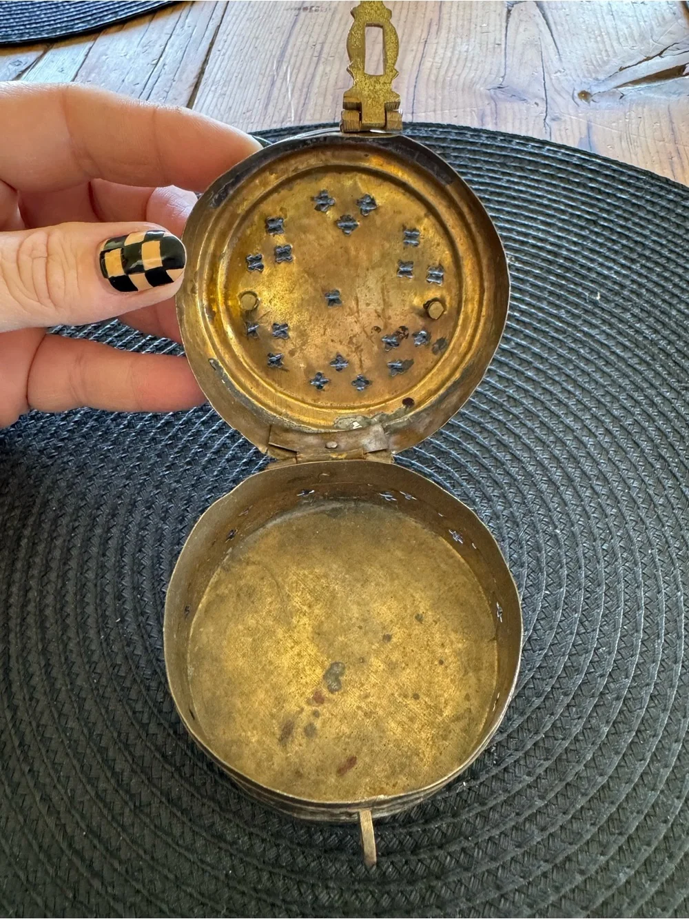 Brass Cricket Box